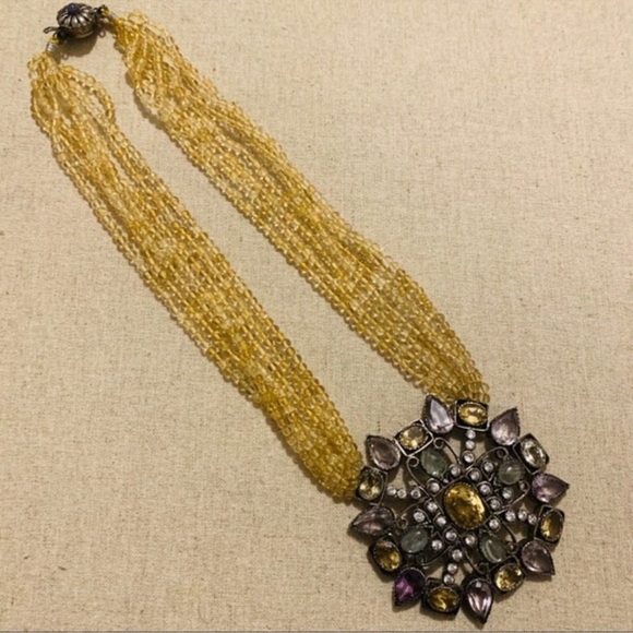 Art Karat | Necklace | Semi-Precious Necklace | Ethnic | Bollywood | Wedding - Picture 10 of 15